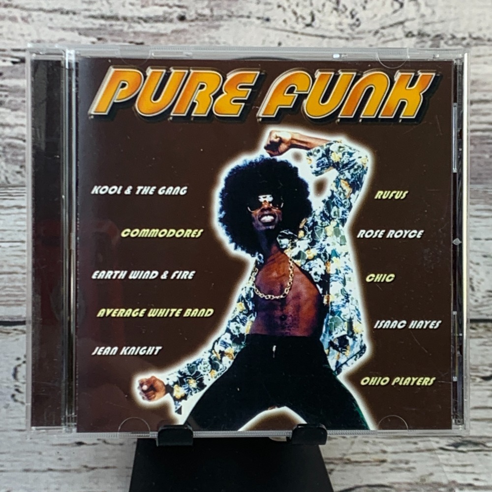 Pure Funk [CD 1998] Compilation Funk Soul R&B‎ Kool & The Gang Commodores